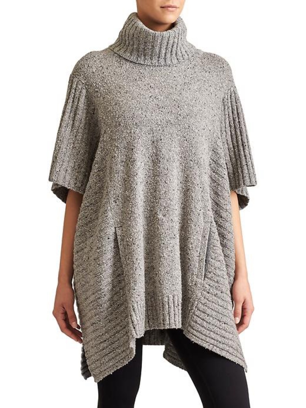 ATHLETA Passage Sweater Poncho
Grey Donegal. Size S/M